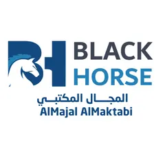 Black Horse - AlMajal AlMaktabi logo